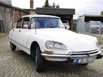 citroen ds 20 weiß mit h-kennzeichen