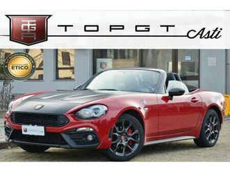 abarth 124 spider 1.4 t. m.air 70° 170cv manuale, eccellenti condizioni, service book presente, hi-fi bose, euro 6c, pelle, permute