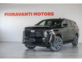 cadillac escalade esv sport