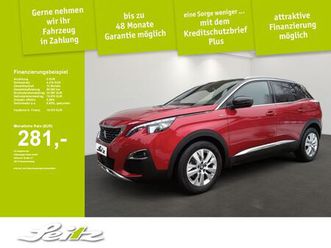 peugeot 3008 allure led. navi. rückfahrkamera. einparkhi