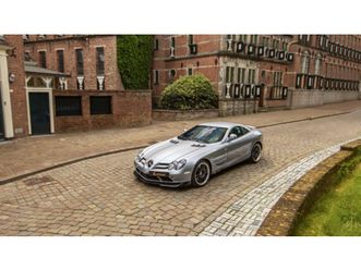 2006 mercedes slr mclaren 722 edition