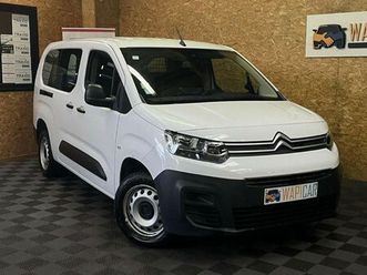 citroen berlingo xl 3places 1.5hdi utilitaire eur6d-t
