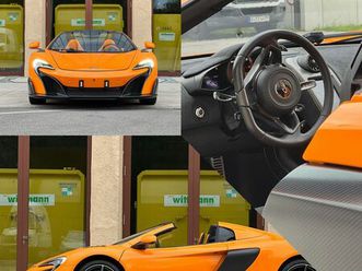 mclaren 675lt spiders 1 of 500 limited