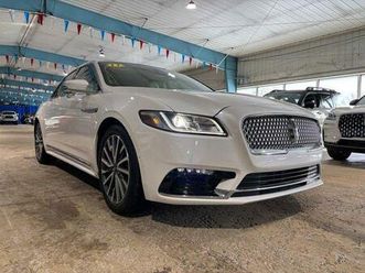 used 2017 lincoln continental select