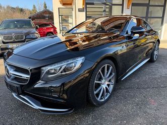 mercedes-benz s 63 amg s coupe s 63 amg 4matic