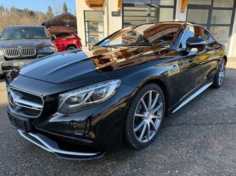 mercedes-benz s 63 amg s coupe s 63 amg 4matic