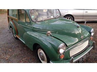 1967 morris minor vert manuel, 4 vitesses conduite à droi...