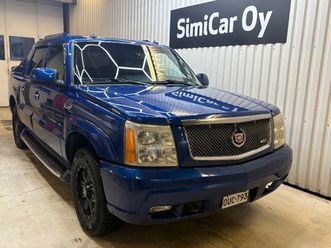 cadillac escalade ext vortec 6000 v8 awd *hieno ja tyylikôs escalade* ajettu vain 157tkm* vaihto/rahoitus*