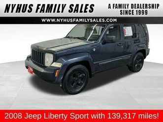 used 2008 jeep liberty sport