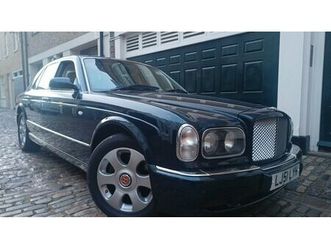 2001 bentley arnage red label