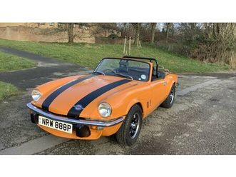 1976 triumph spitfire orange manuel, 4 vitesses conduite...