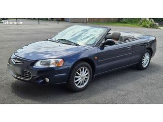 vends chrysler sebring cabriolet
