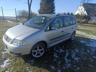 sprzedam vw touran 1.9tdi 7osobowy, hak bystrzyca klodzka • olx.pl