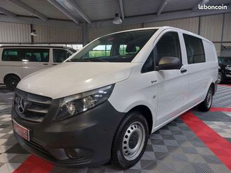 mercedes vito 116 cdi extra-long 9g-tronic136 cv gruau 5 places * 1er main * 132000 km * tva