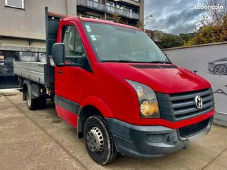volkswagen crafter 2.0 cr bi-tdi 163 cv tri benne basculante 17990e ttc