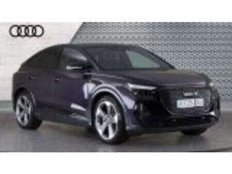 audi q4 q4 210kw 45 82kwh black edition 5dr auto