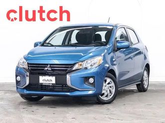 2023 mitsubishi mirage se w/ apple carplay, rearview camera, 12v
