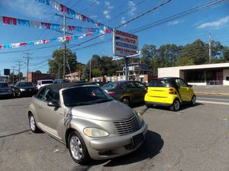 2005 chrysler pt cruiser touring convertible turbo (69k, 4cyl, at)