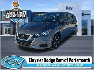 used 2021 nissan versa 1.6 sv