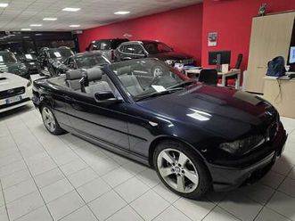 serie 3 e46 cabrio 320cd cabrio pelle*sedili el.