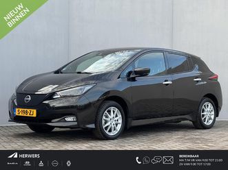nissan leaf e+ tekna 62 kwh 100% dealer onderhouden / stoelverwarming voor & achter / adaptieve cruise control / warmtepomp / bose audio / rondzichtcamera / stu