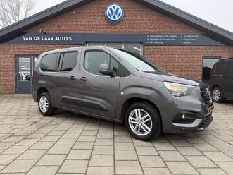 opel combo tour 1.2 turbo l2h1 edition 7-persoons nw distributieriem | dodehoek | navi | 180° camera | stuurverwarming