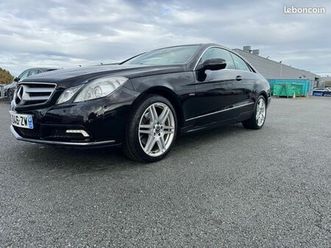 mercedes classe e 350 cdi coupé