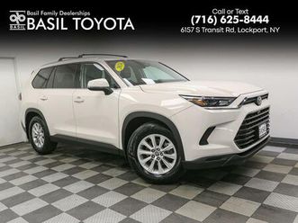 used 2024 toyota grand highlander xle
