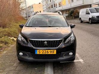 peugeot 2008 1.2 puretech 110pk 2019 zwart panoramadak — peugeot — marktplaats