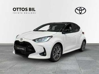 toyota yaris 1.5 hybrid 130 cvt, 130hk - style / v-hjul, mok, gummimattor ingår