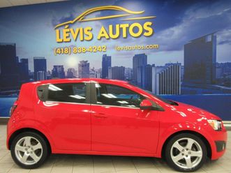2016 chevrolet sonic lt