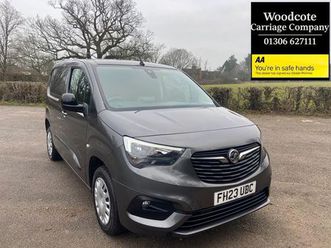 vauxhall combo 1.5 turbo d 2300 pro panel van 5dr diesel manual l1 h1 euro 6 (start/stop) (100 ps