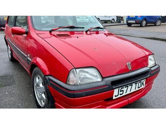 1991 rover metro rouge manuel, 5 vitesses conduite à droi...