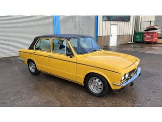 1974 triumph dolomite jaune manuel, 5 vitesses conduite à...