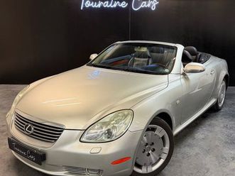 lexus sc430 4.3 v8 cabriolet - sièges chauffants - très bon état