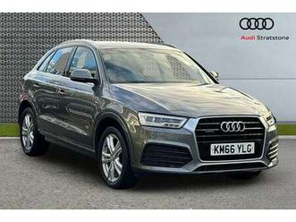 audi q3 2.0 tdi quattro s line navigation 5dr s tronic