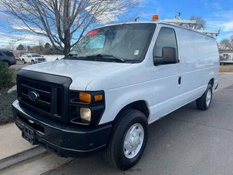 2008 ford e-250 commercial one owner van with bins and racks