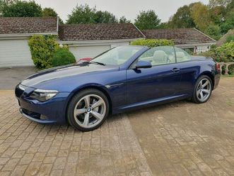 2010 bmw 6 series 3.0td 635d sport convertible