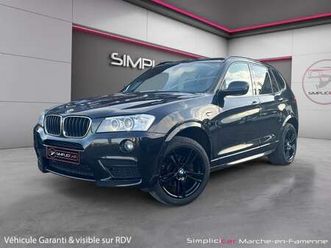 x3 2.0 da xdrive20 boite auto pack m