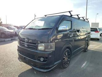 toyota hiace toyota hiace van rhd 2005 model 2.0 l petrol automatic(pm19959)