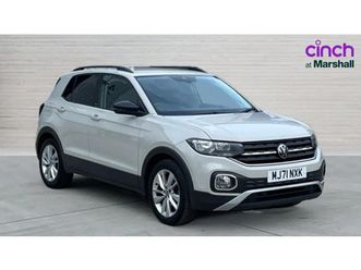 2021 volkswagen t-cross 1.0 tsi 110 active 5dr