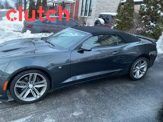 2017 chevrolet camaro 2ss convertible w/ apple carplay, heated f