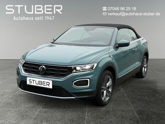volkswagen t-roc cabriolet 1.5 tsi navi | side ass. | acc