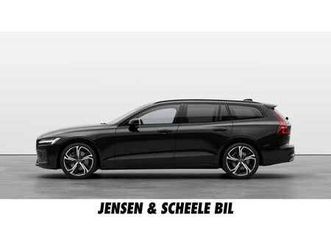 volvo v60 t6 ultimate dark - h&k, h/f, 360u00b0, hud, soltak 2023 svart
