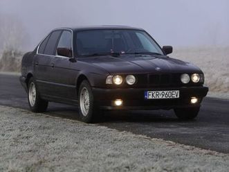 bmw e34 520i 1991, nowe zawiesznie, opony gubin • olx.pl