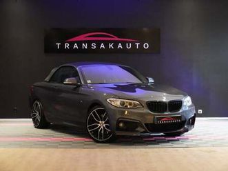 bmw serie 2 cabriolet f23 230i 252 ch bva8 m sport