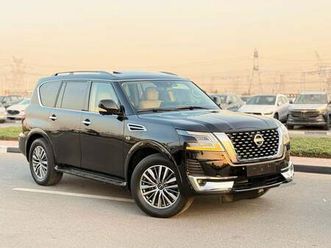 nissan armada sl full option 360 camera, sunroof 2021