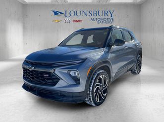 chevrolet trailblazer 2025 awd 4dr rs