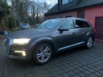 ② audi q7 e-tron 3.0tdi bj.2018 diesel+elektriek s-line — audi — 2ememain