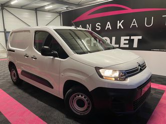 citroen berlingo fourgon van m 650 bluehdi 100 s&s bvm6 club avec kit bois sur-mesure